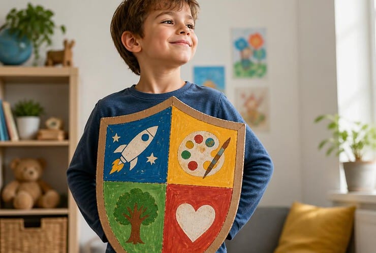le blason un outil pour developper lestime de soi des enfants