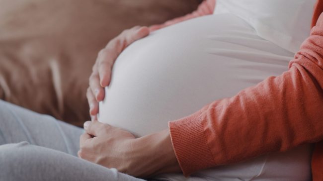 pregnant mom