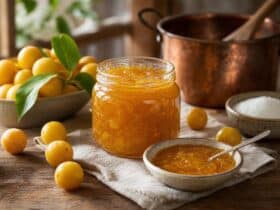 confiture de mirabelles pas trop sucrée