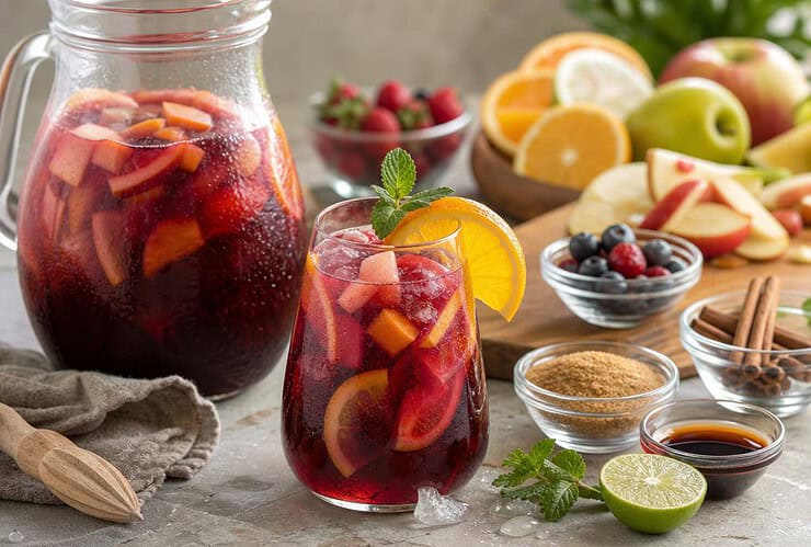 que rajouter dans une sangria toute prête