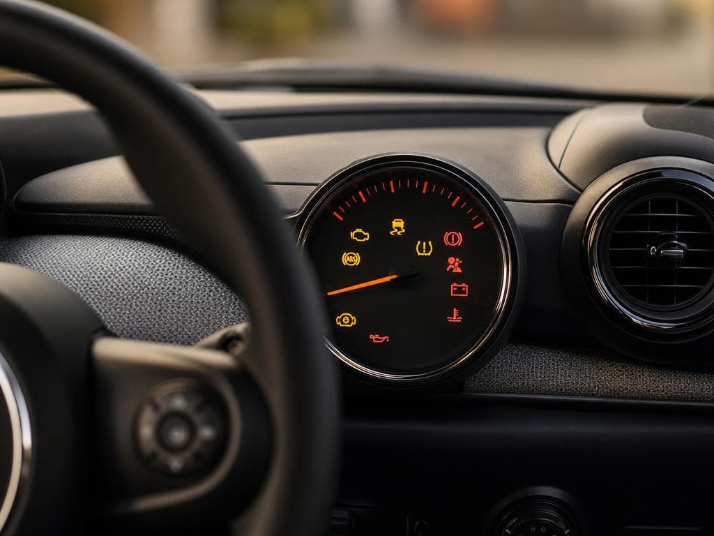 signification voyant tableau de bord mini cooper