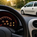 voyant orange twingo