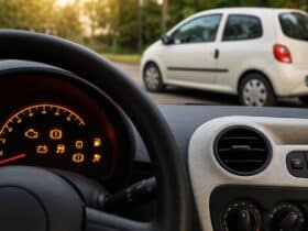 voyant orange twingo