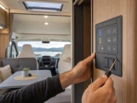 tableau de commande cellule camping car adria
