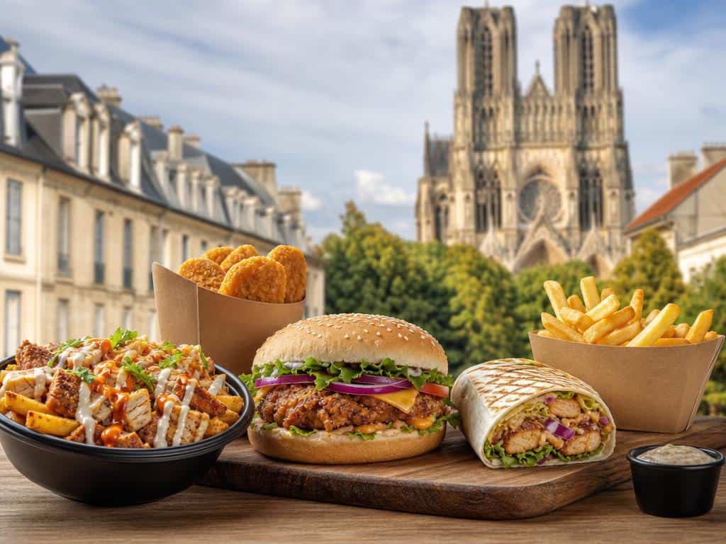 fast food halal reims