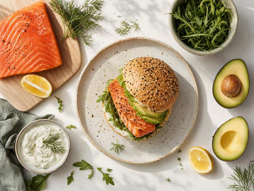 recette burger poisson pané