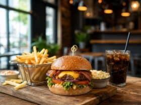 menu de burger house colombes