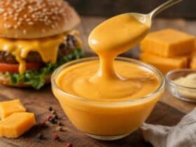 sauce cheddar burger king recette