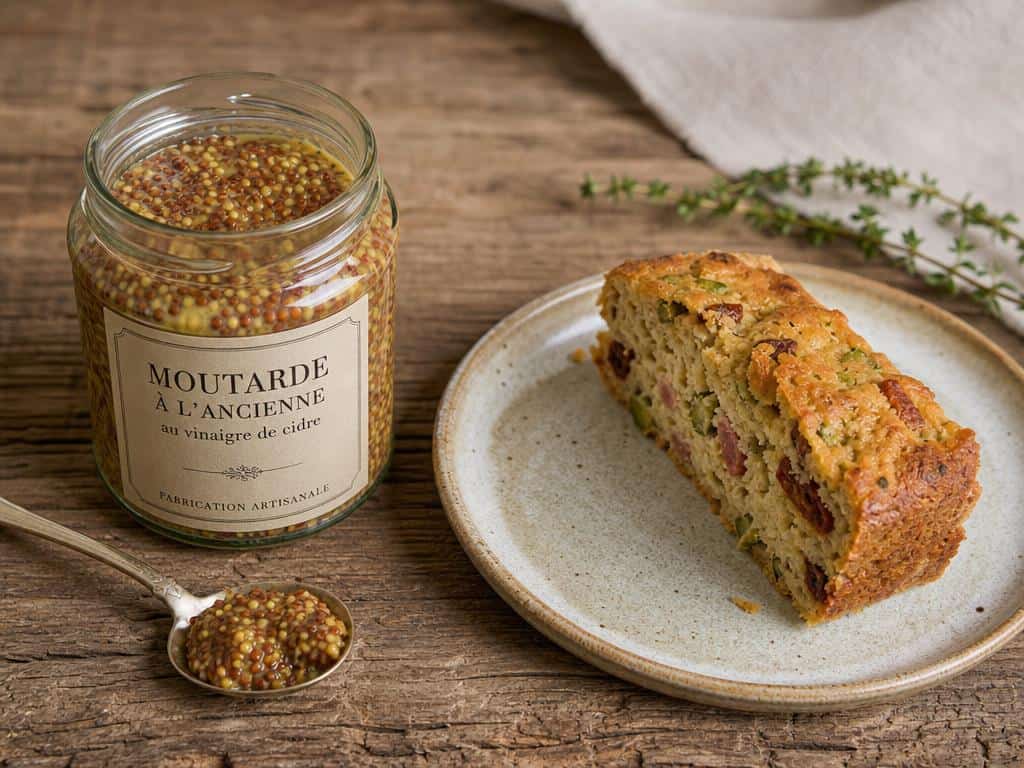 recette cake knacki moutarde