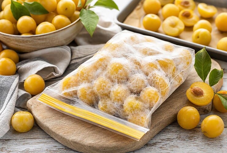 congeler des mirabelles