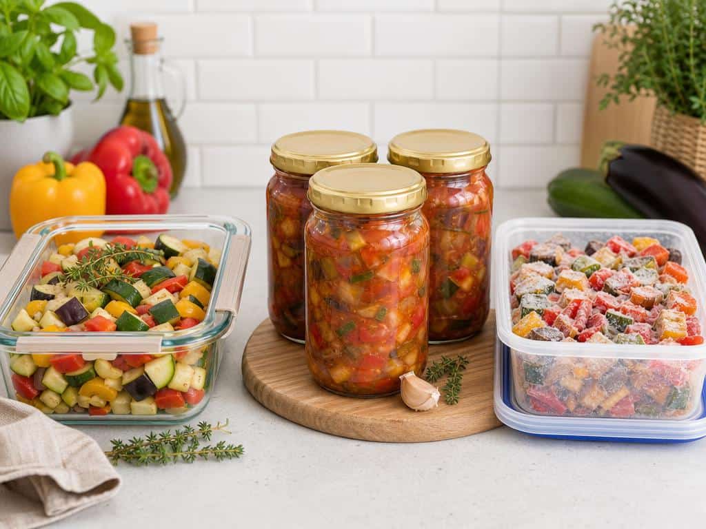 combien de temps conserver une ratatouille