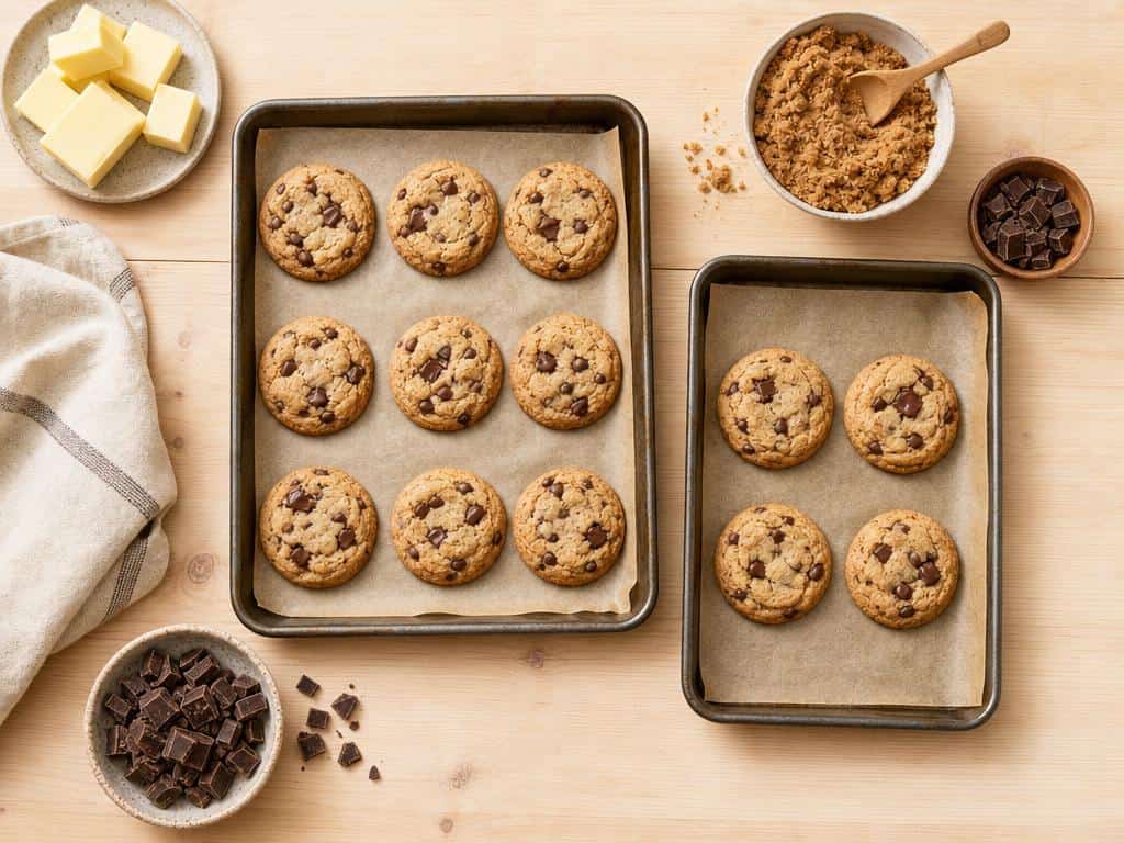 Cookies trois chocolat moelleux