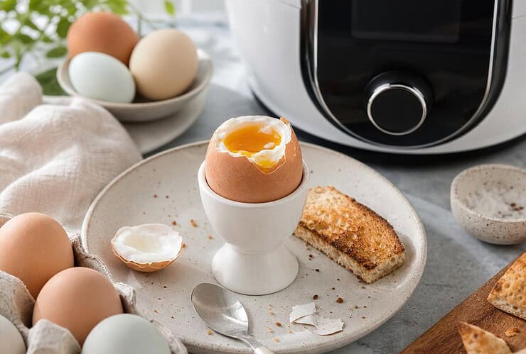 oeuf a la coque cookeo