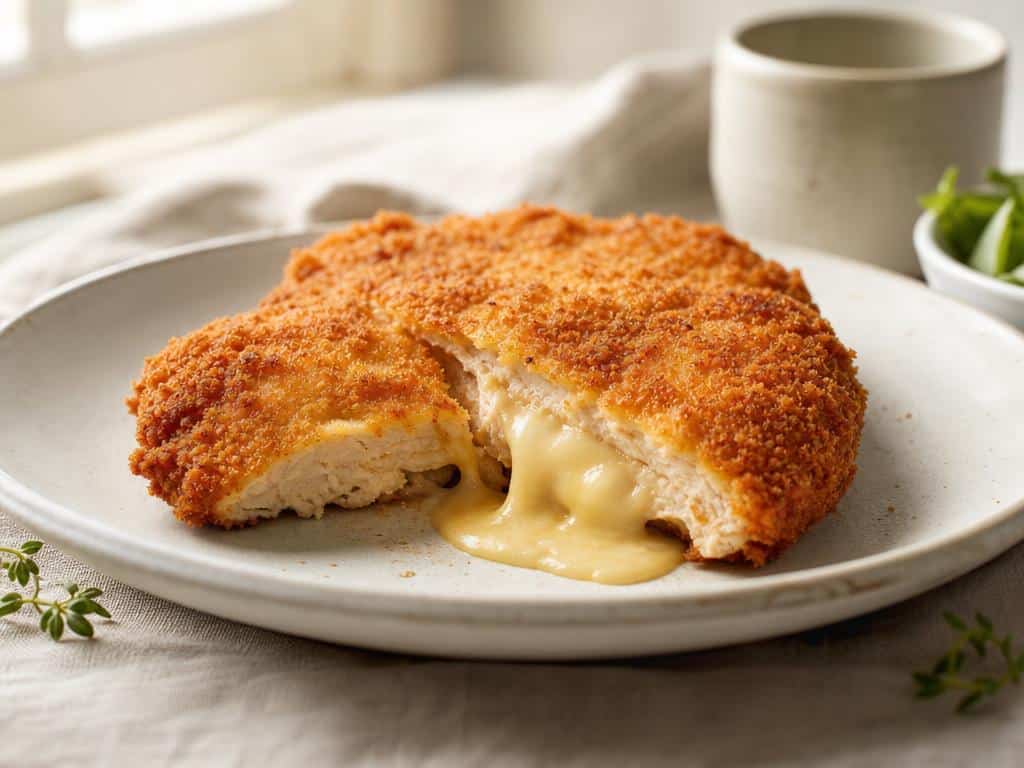 réchauffer cordon bleu surgelé au air fryer