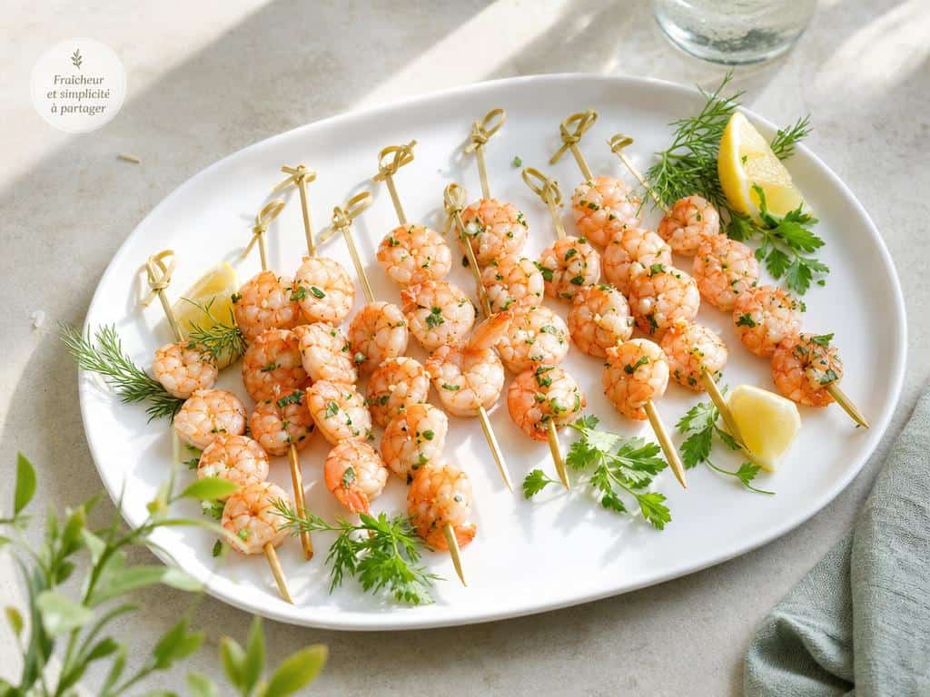 recette crevette froide apéro asiatique