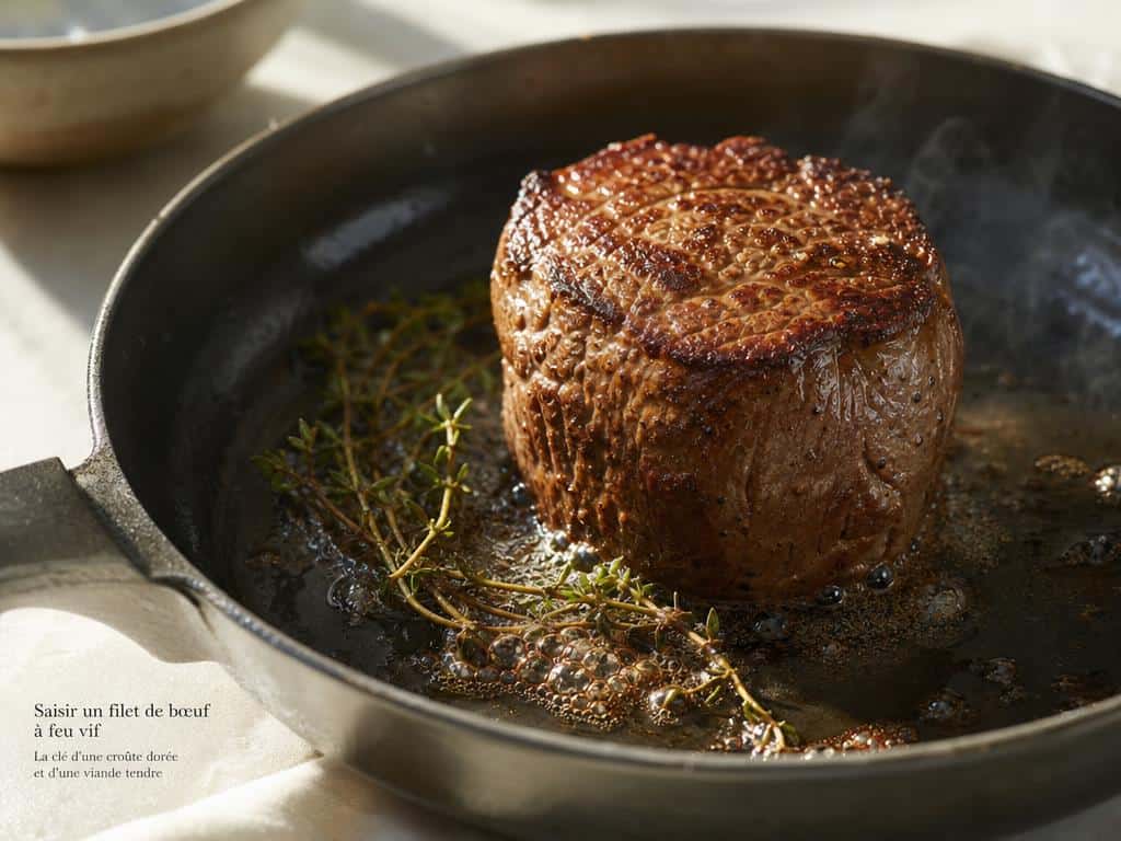 recette filet mignon en croûte champignon moutarde