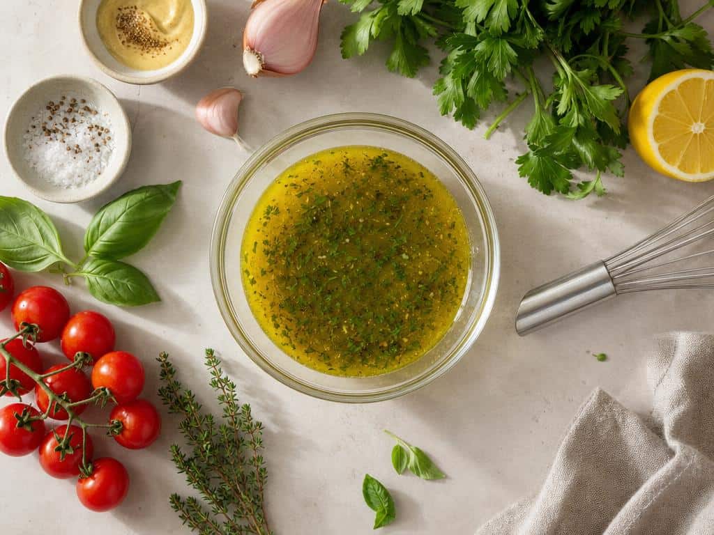 vinaigrette au miel moutarde citron
