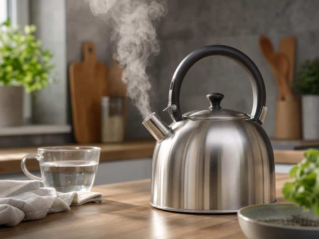 bouilloire en inox danger