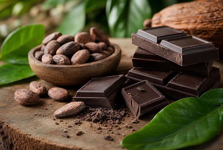 chocolat noir sans métaux lourds