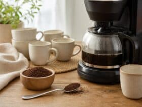 dosage café filtre 12 tasses cuillère à café