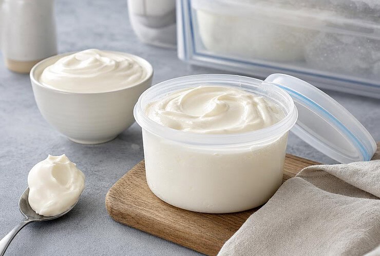 peut-on congeler de la crème fraîche
