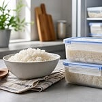peut on congeler du riz