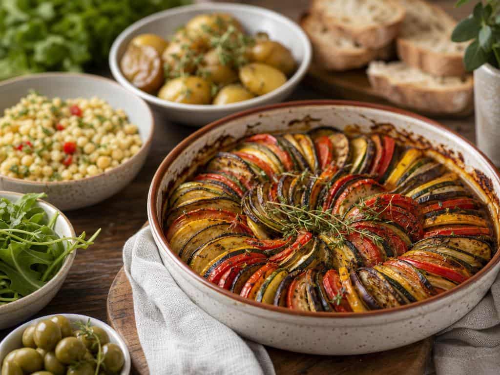 quel accompagnement avec un tian de légumes
