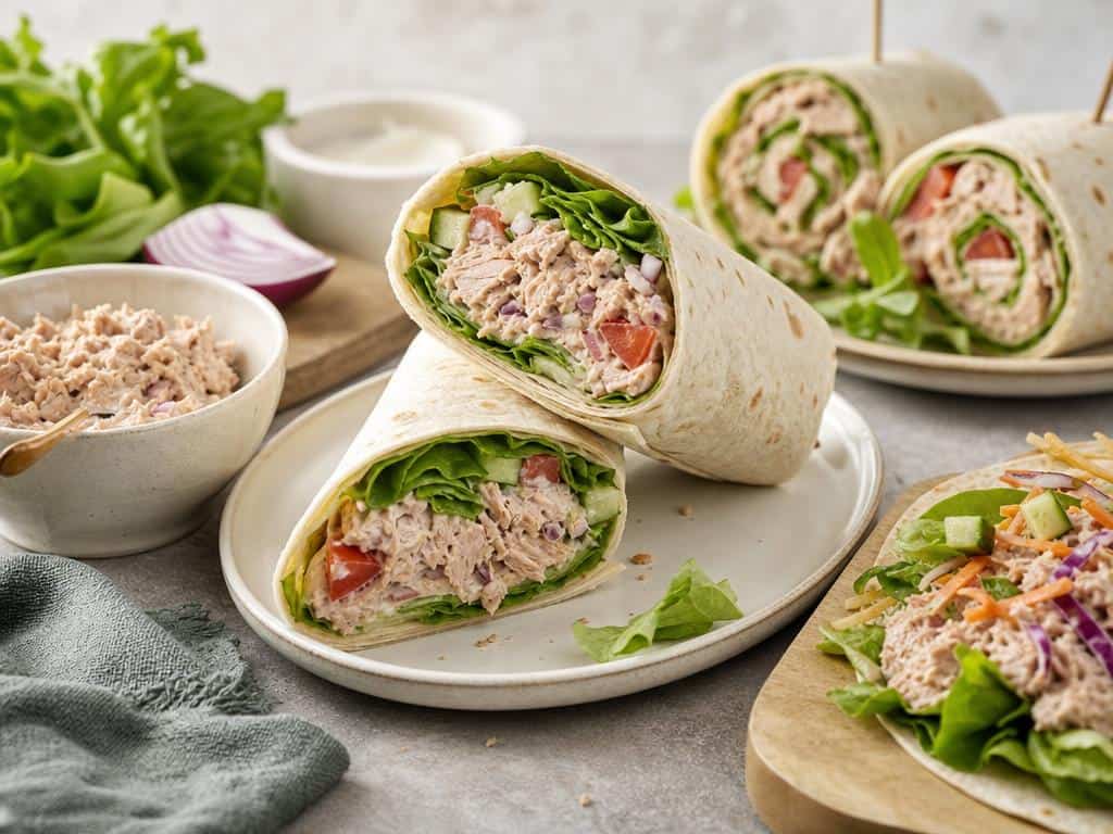 wrap au thon