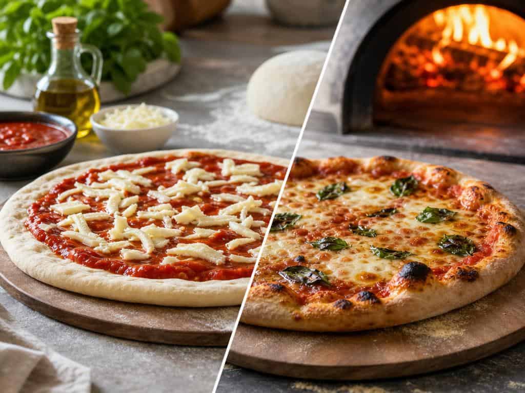 cuisson pizza en 2 fois