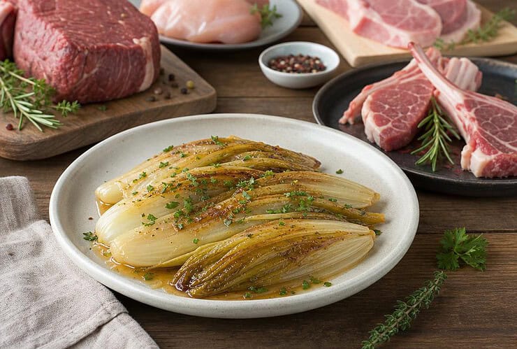quelle viande pour accompagner des endives braisées