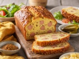cake knacki moutarde