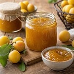 confiture de mirabelles pas trop sucrée