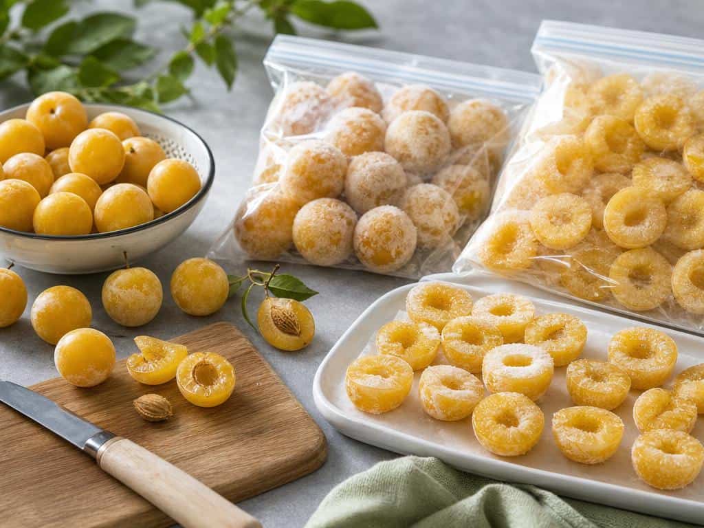 congeler des mirabelles