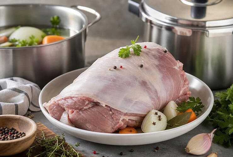 fraise de veau cuisson court-bouillon