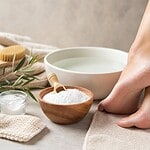 pied très sec remède de grand mère bicarbonate