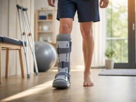 marcher sans béquille après fracture