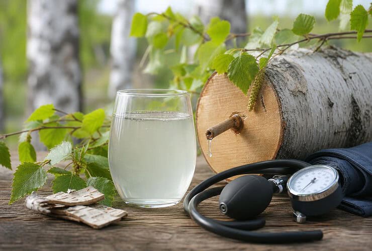 seve de bouleau et hypertension