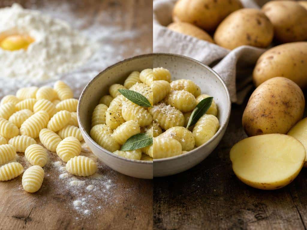 gnocchi pâtes ou pommes de terre