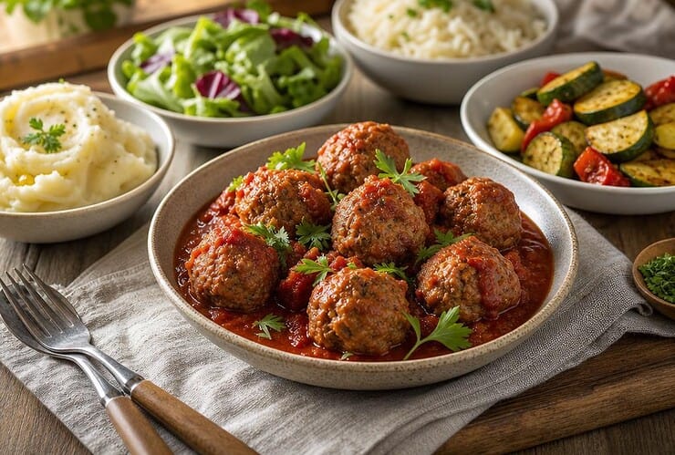 accompagnement pour boulettes de viande