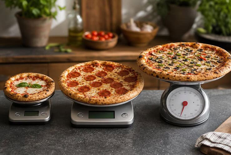 poids d'une pizza