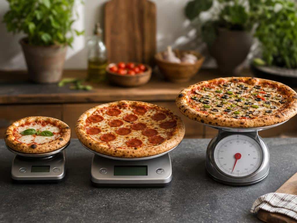 poids d'une pizza