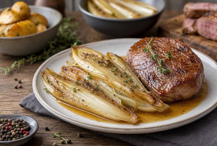 quelle viande pour accompagner des endives braisées
