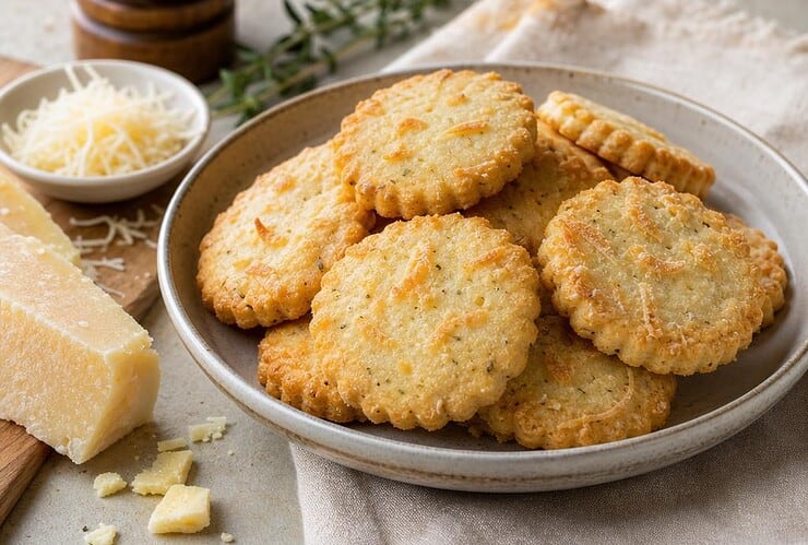sablés au parmesan
