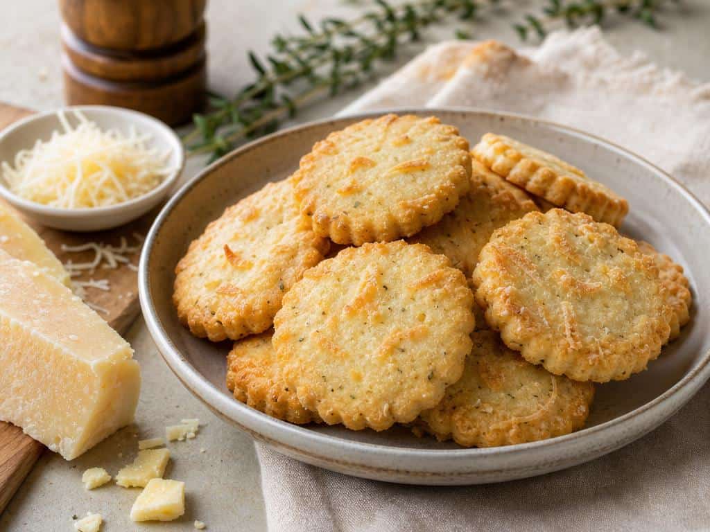 sablés au parmesan