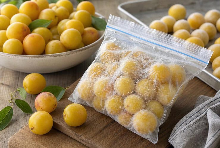 congeler des mirabelles
