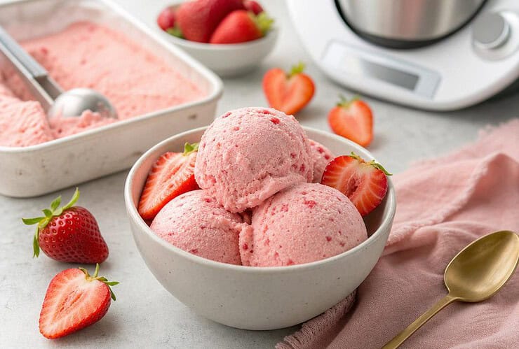 glace thermomix fraise