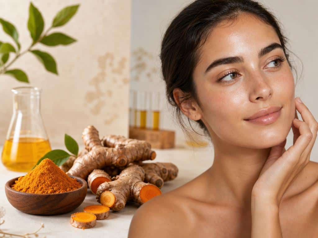 bienfaits du curcuma sur la peau