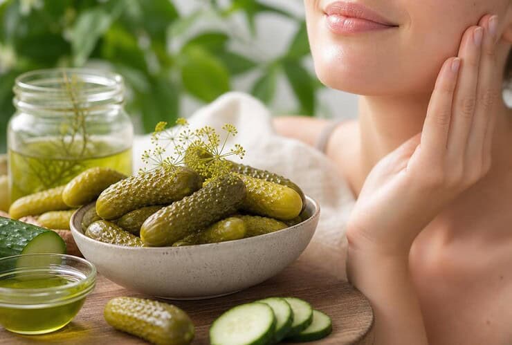 cornichon bienfaits peau