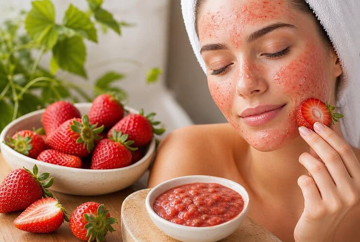 fraise bienfaits peau