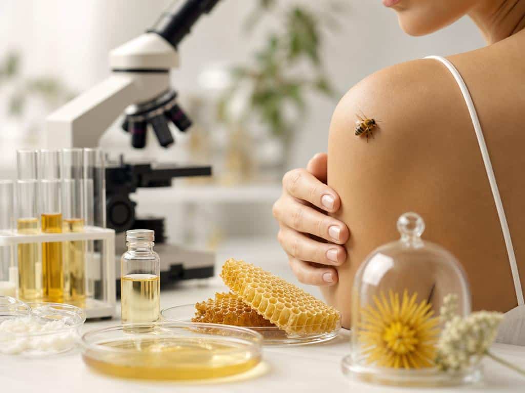 venin d'abeille bienfaits peau